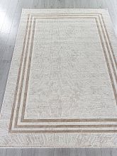 Пушистый овальный ковер OSLO 71198 071 BEIGE