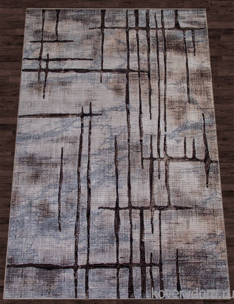 Ковер SIERRA D717 BEIGE-BLUE Ковер SIERRA D717 BEIGE-BLUE