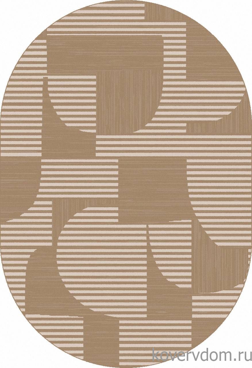 Ковер DIOS F440 LIGHT BEIGE Овал