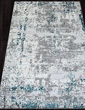 Пушистый ковер PALERMO F282 GRAY