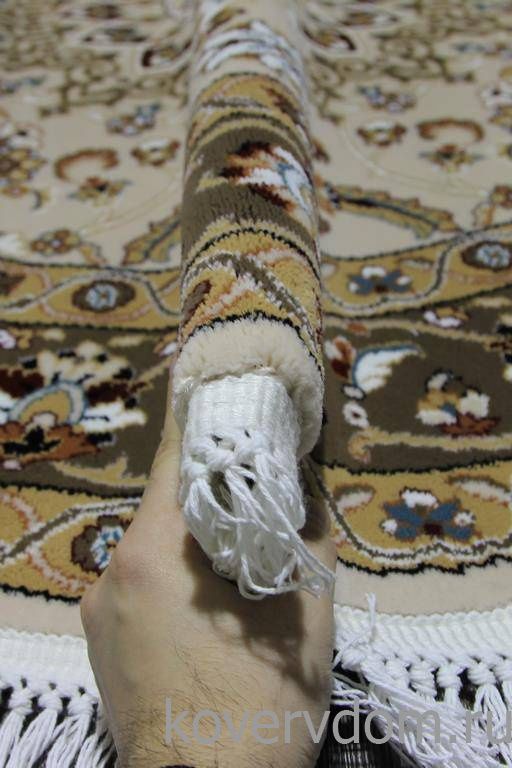 Ковер SHAHREZA d210 CREAM-BROWN Круг