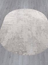Прямоугольный ковер LIMAN F169 CREAM-GRAY Овал