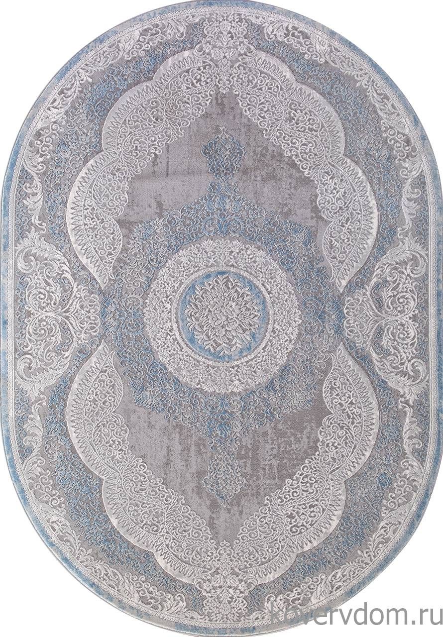 Ковер ARMINA 03880A BLUE / BLUE Овал Ковер ARMINA 03880A BLUE / BLUE Овал