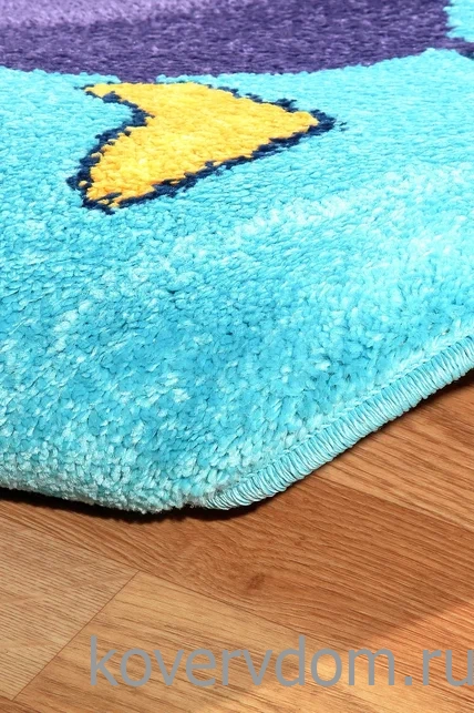 Ковер детский FUNKY TOP IWO azure Ковер детский FUNKY TOP IWO azure