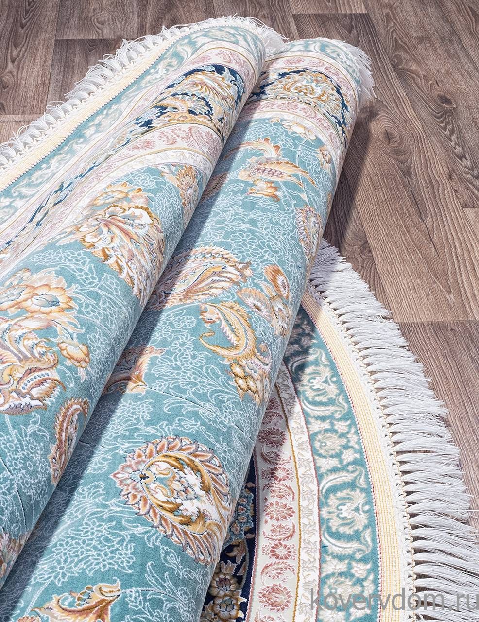 Ковер FARSI 1500 G136 BLUE Круг