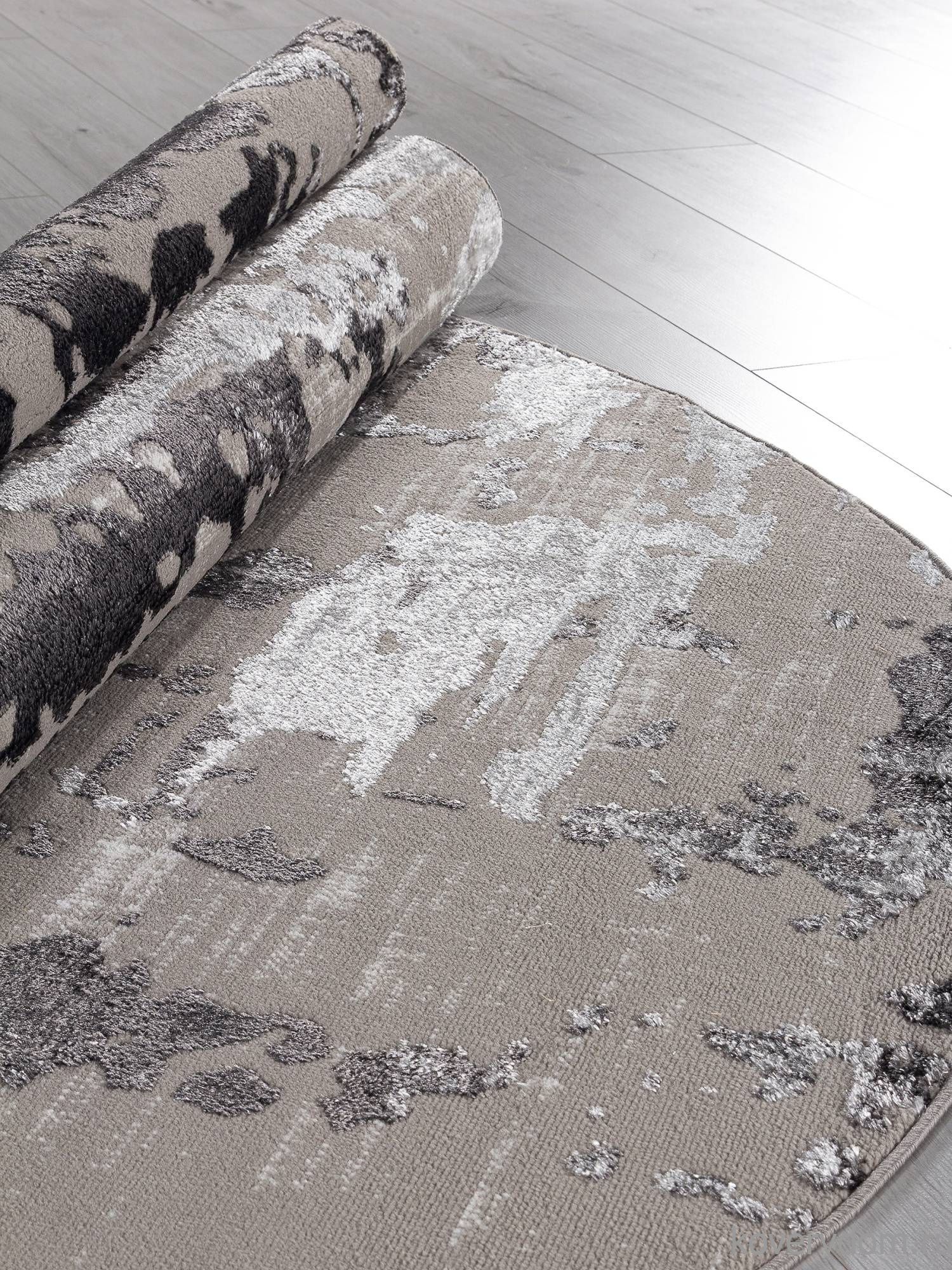 Ковер ANTEP O1471 995 GREY / GREY Овал