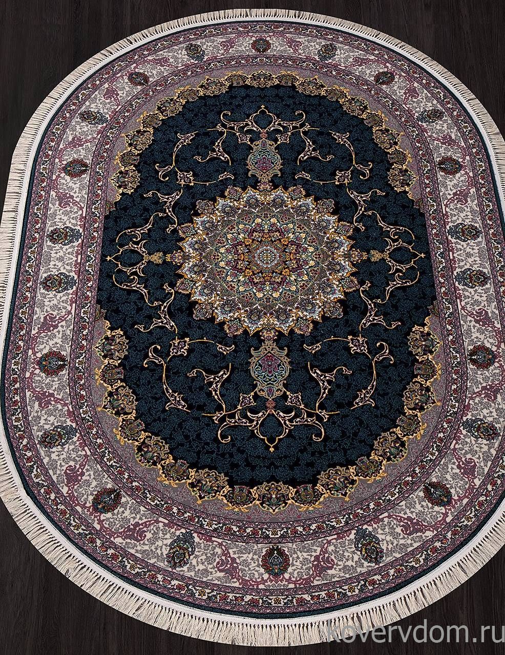 Ковер TEHRAN 7518 NAVI Овал