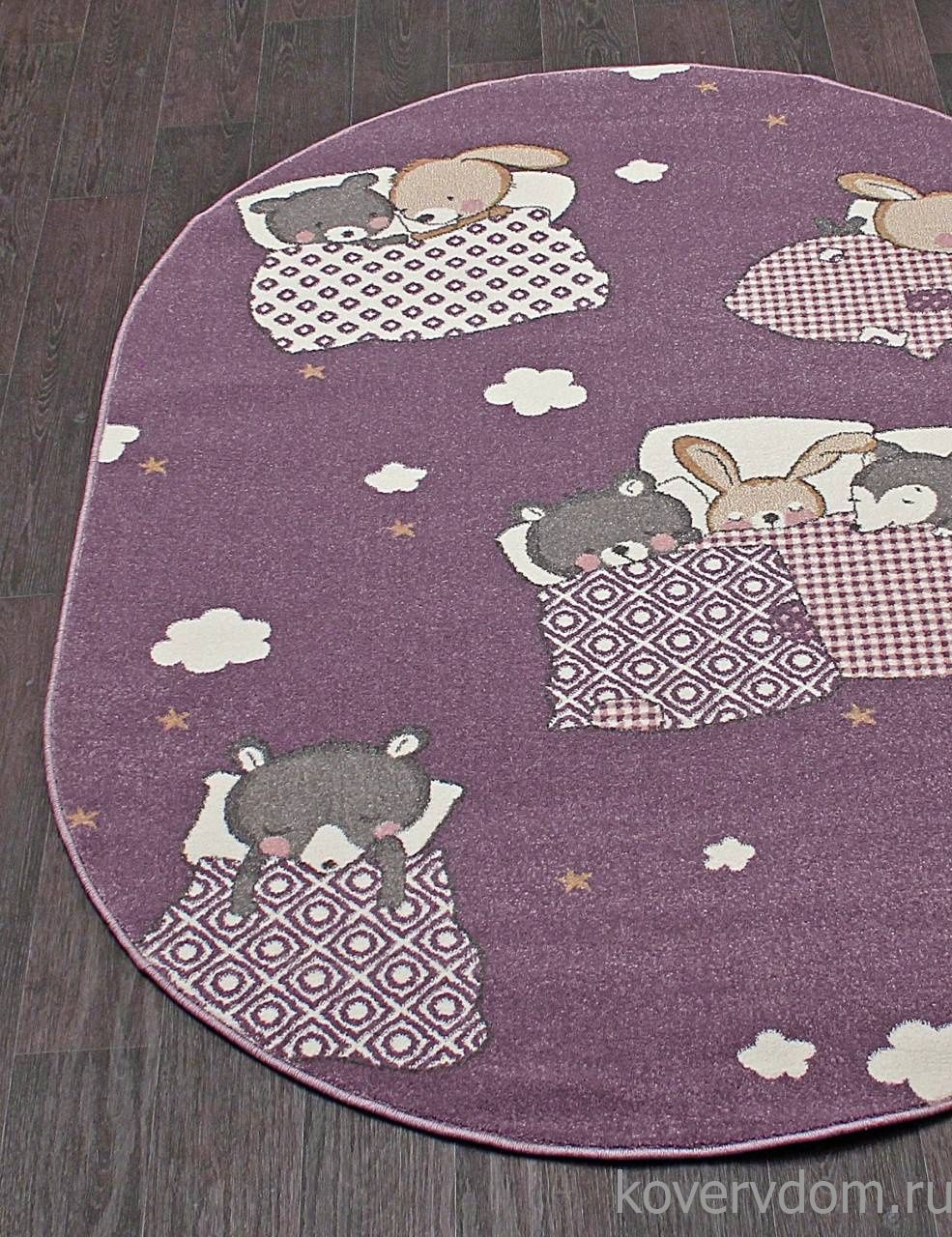 Ковер SOFIT 2922 LIGHT PURPLE Овал Ковер SOFIT 2922 LIGHT PURPLE Овал