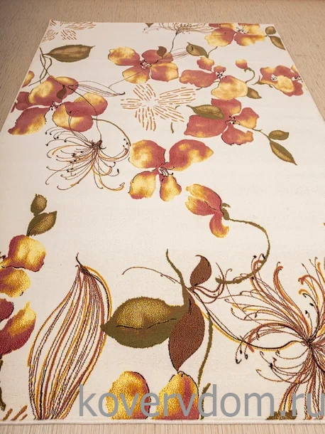 Шерстяной ковер Hunnu Цветы 6A1535 001 Шерстяной ковер Hunnu Цветы 6A1535 001