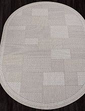 Овальный ковер бежевый-циновка KAIR-A S148 BEIGE Овал