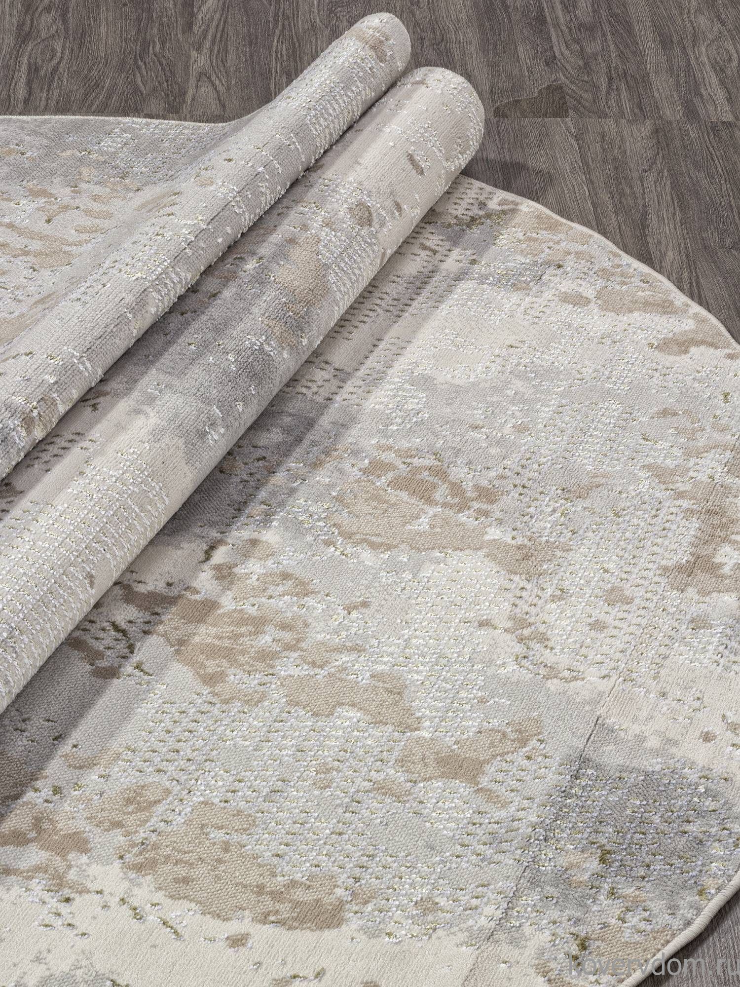 Ковер LIMAN F171 CREAM-GREEN Овал