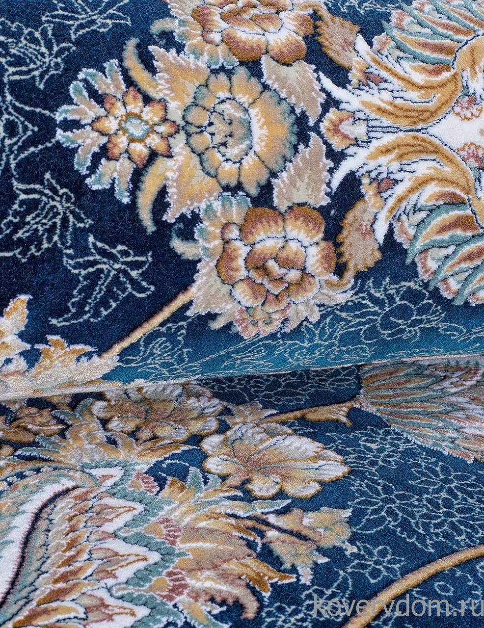 Ковер FARSI 1500 G136 DARK BLUE