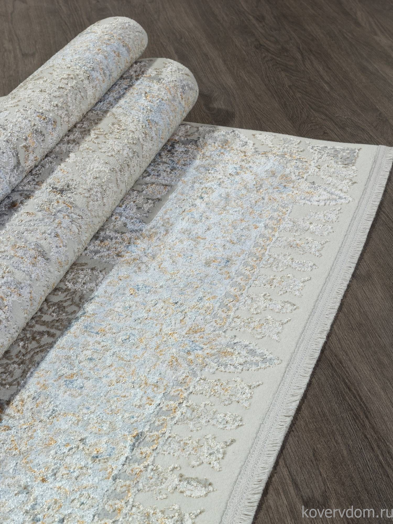 Ковер SAHARA 06066A L.BLUE FDY / CREAM HB Ковер SAHARA 06066A L.BLUE FDY / CREAM HB