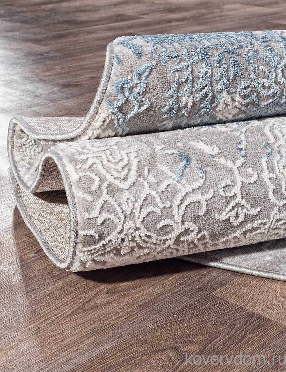 Ковер ARMINA 03851A BLUE / BLUE Овал Ковер ARMINA 03851A BLUE / BLUE Овал