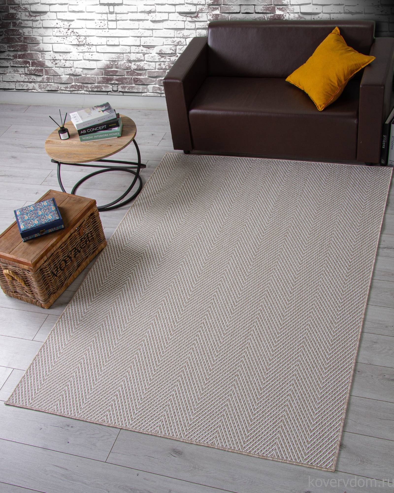 Ковер-циновка KAIR S156 BEIGE Ковер-циновка KAIR S156 BEIGE