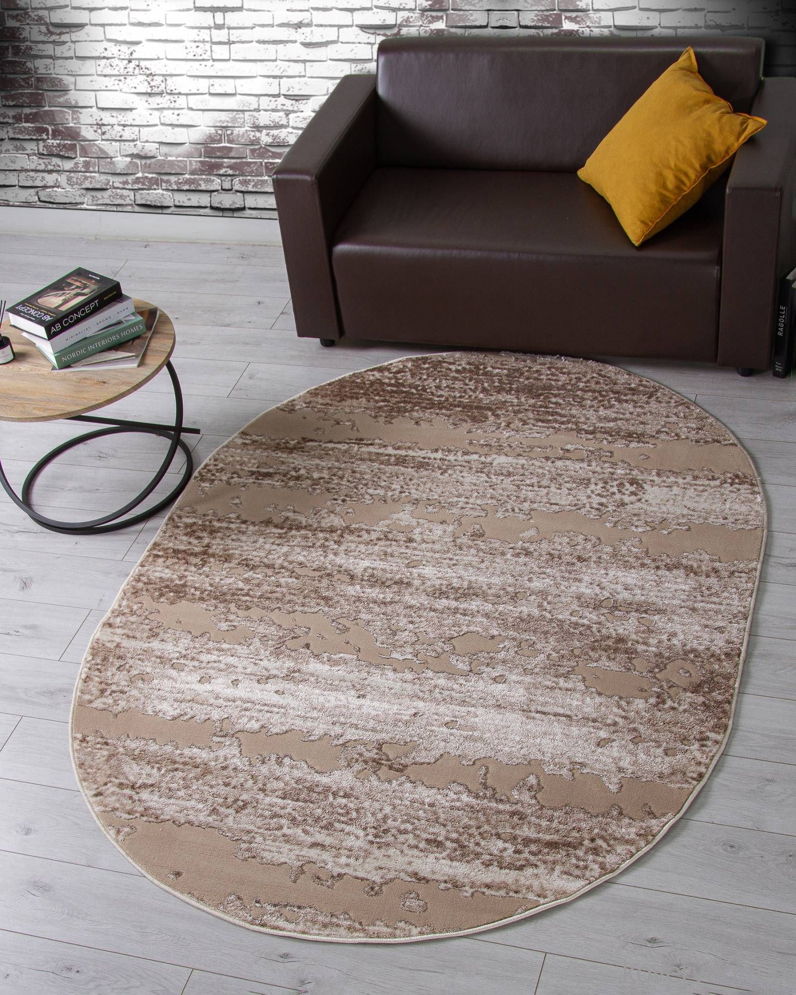 Ковер ALABAMA F173 BEIGE Овал