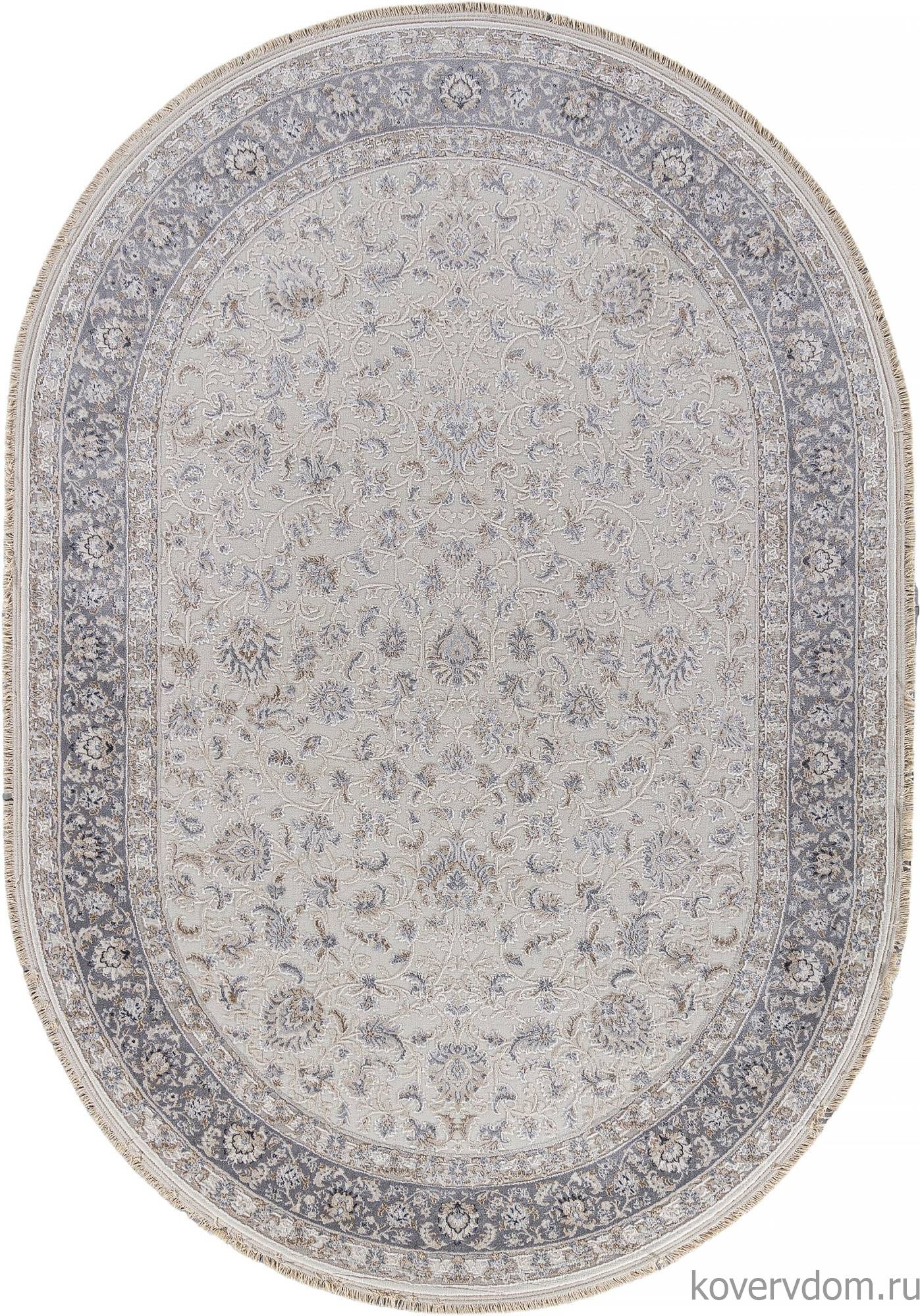 Ковер Jasmine 35831Z CREAM / L.GREY Овал
